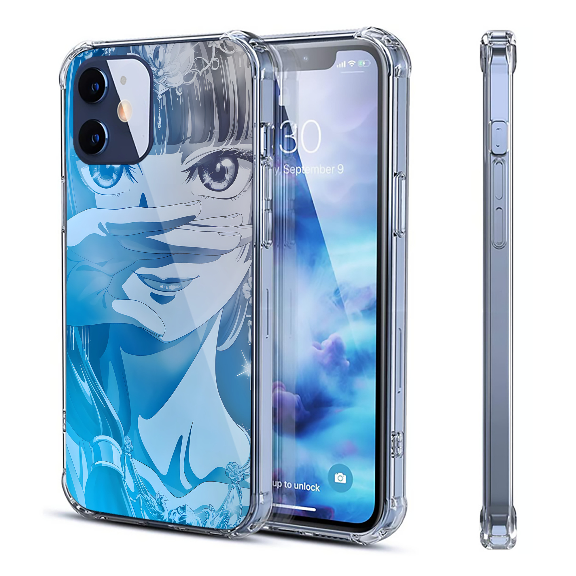（画像用） 薬屋のひとりごと The Apothecary Diaries 【iPhone 12シリーズ対応】透明スマホケース（クリアソフトケース）